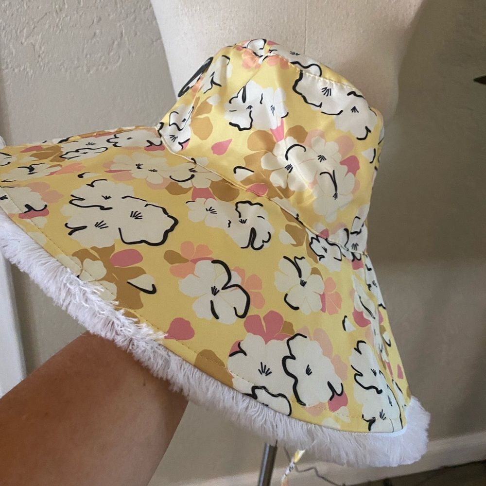 NWT Nordstrom BP Floral Bucket Hat / Beach Hat